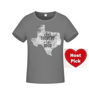 Texas T Shirt Men's Graphic Print T-Shirt - A Little Country A Little Hood